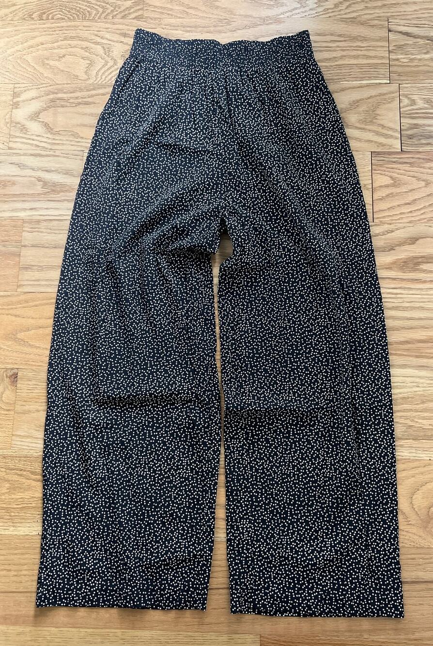 Vintage Wrapper Pull-On Polka Dot Pants
